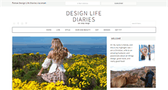 Desktop Screenshot of designlifediaries.com
