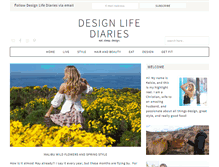 Tablet Screenshot of designlifediaries.com